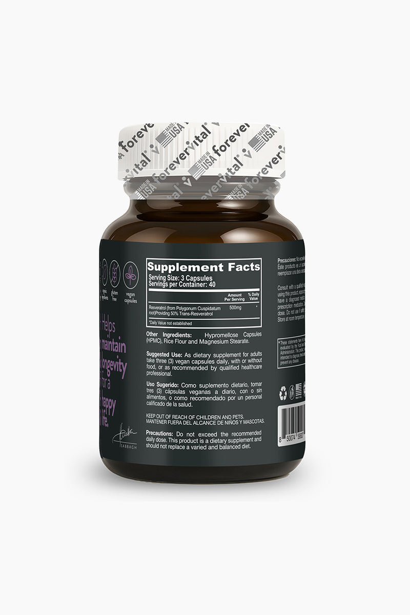 Forevervital Resveratrol 500mg