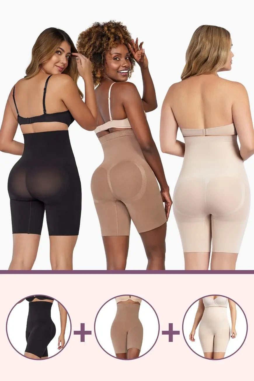 Comfort Evolution High Waist Thigh 3 Pack Bundle Fast Bundle