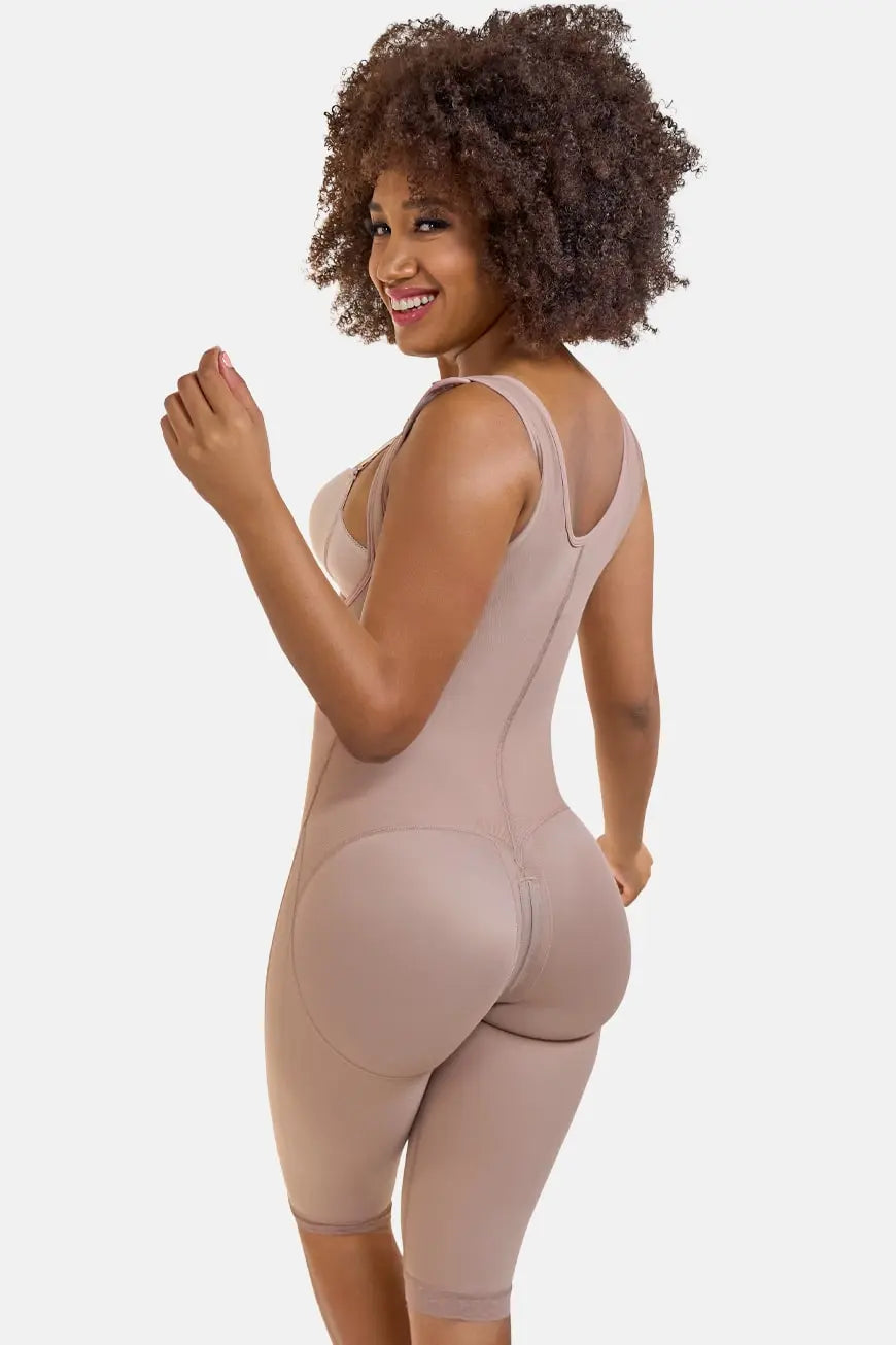 CURVEEZ Thigh Slimmers Shapewear for Women: Tummy Control Body Shaper, Butt  Lift, Compression Sheer Leggings Footless Tights Black at  Women's  Clothing store