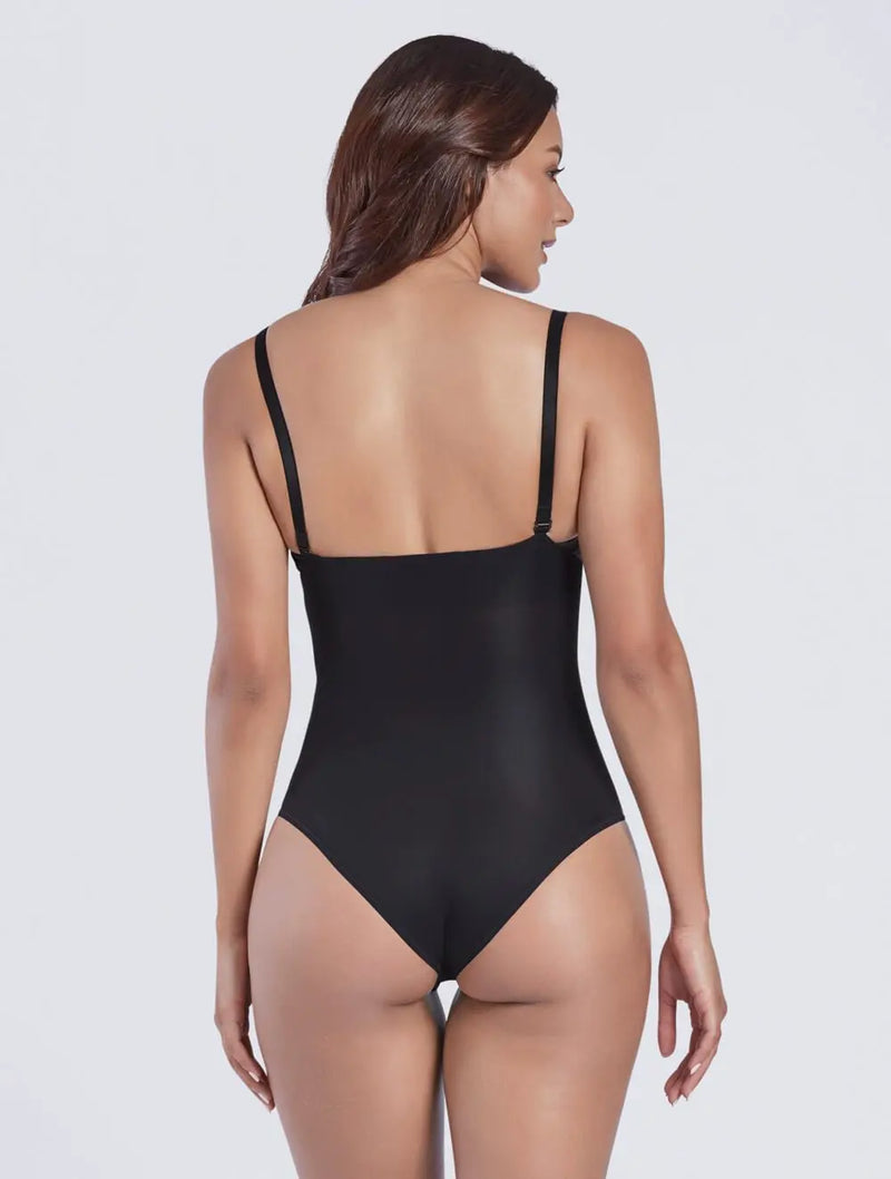 Convertible Strap Thermal Bodysuit Shaperlove